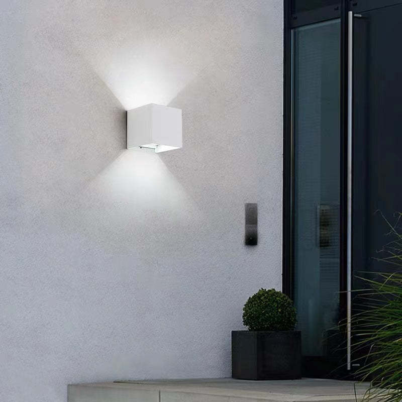 Ray Applique Murale Carrrée Minimaliste Intérieur/Extérieur