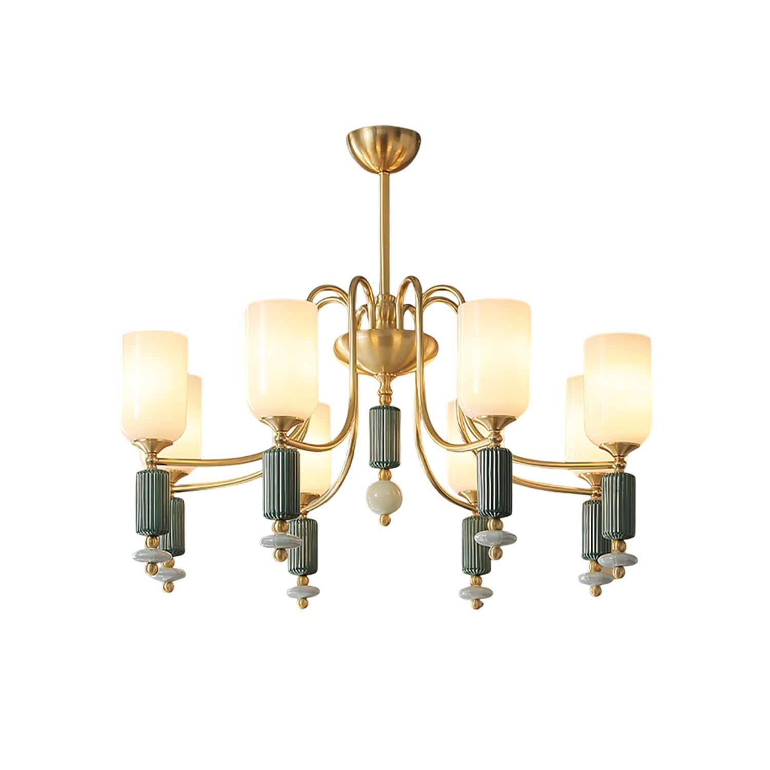 Luceren Ceramic Chandelier - Vakkerlight