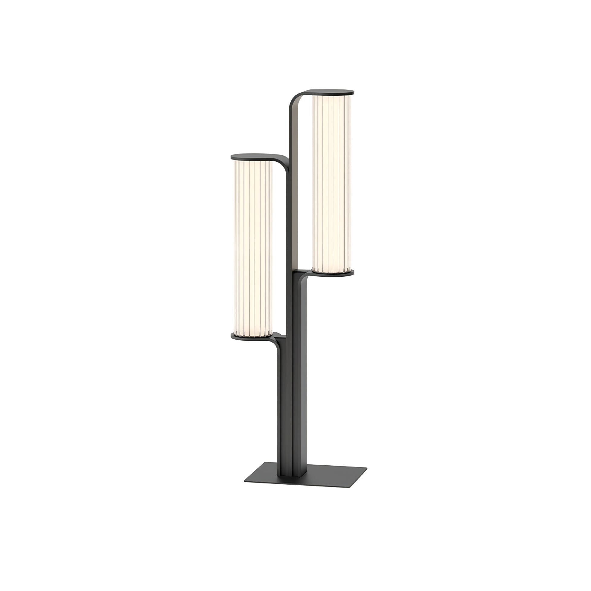 Lumo Arc Duo Acier Inoxydable Lampe Extérieure