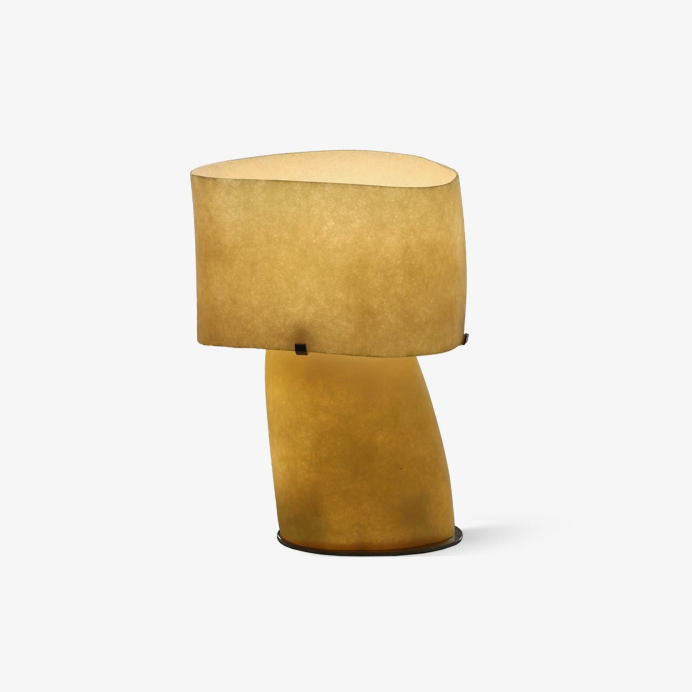 Vellum Moderne Minimaliste Plastique Métal Lampe de Table
