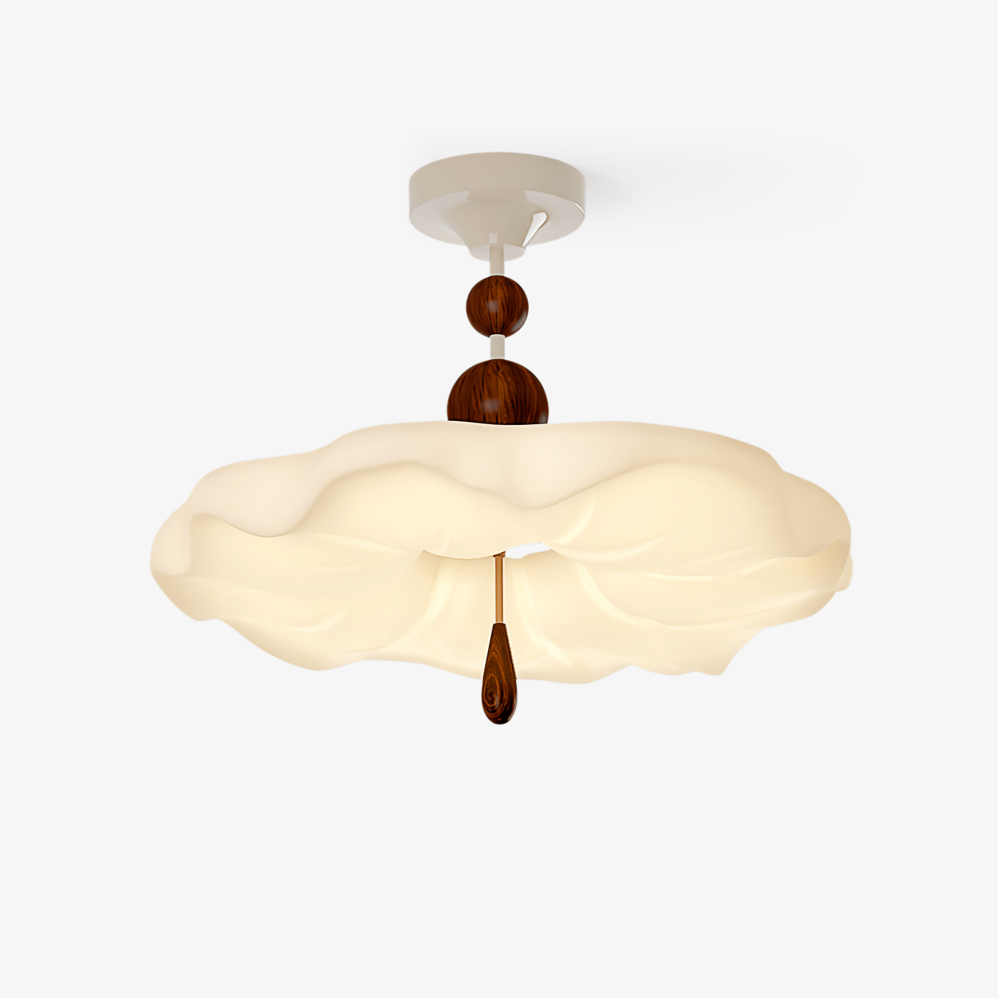 Cloudora Bloom Fleur Métal Plastique Plafonnier Lumière
