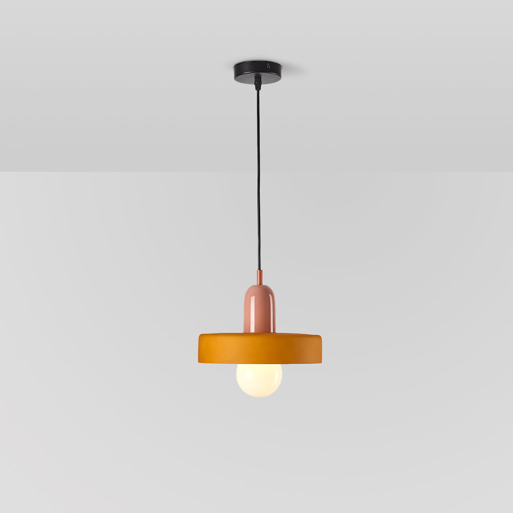 Valentina Suspension Ronde Vintage Verre Salon