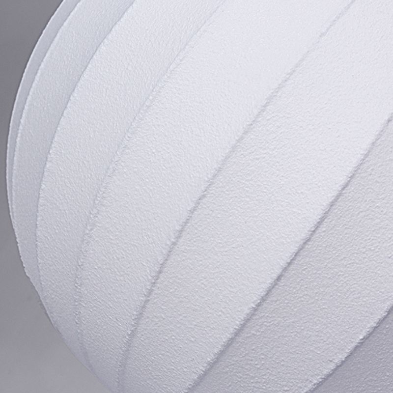 Ritta Lampadaire Poire Moderne, Métal/Tissu, Beige, Salon