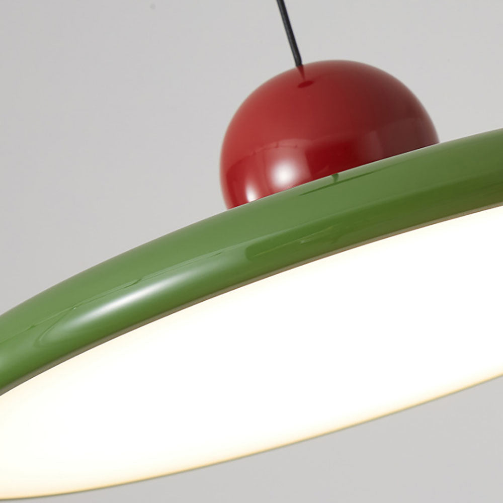 Aria Suspension Nordique Soucoupe Volante Rouge/Crème/Vert