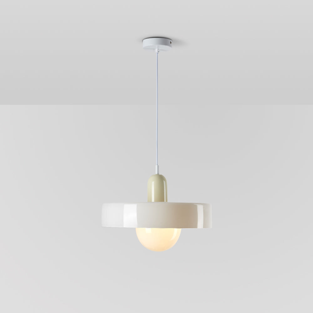 Valentina Suspension Ronde Vintage Verre Salon