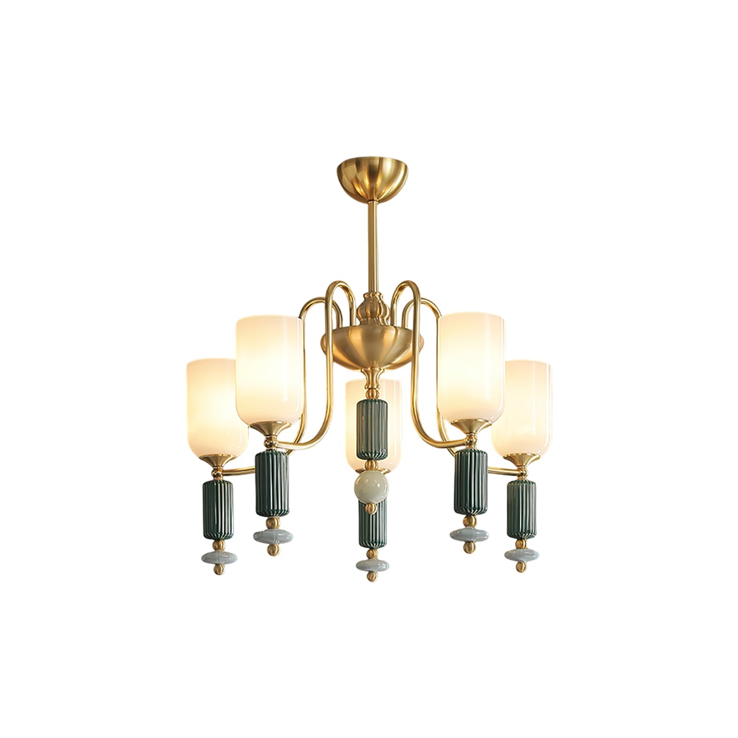 Luceren Ceramic Chandelier - Vakkerlight