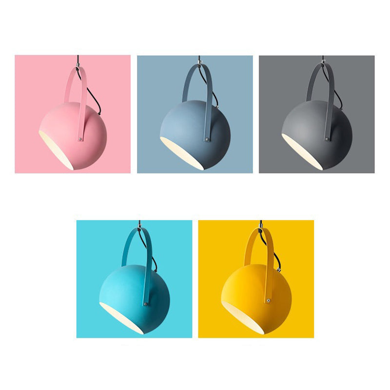 Valentina Suspension 5 Couleurs LED Décor Nordique Métal Salle à Manger