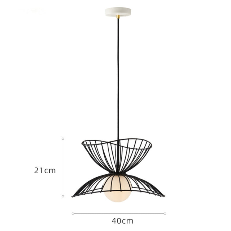 Ritta Luminaires Suspension Vertigo LED Métal Noir/Or Salle à manger