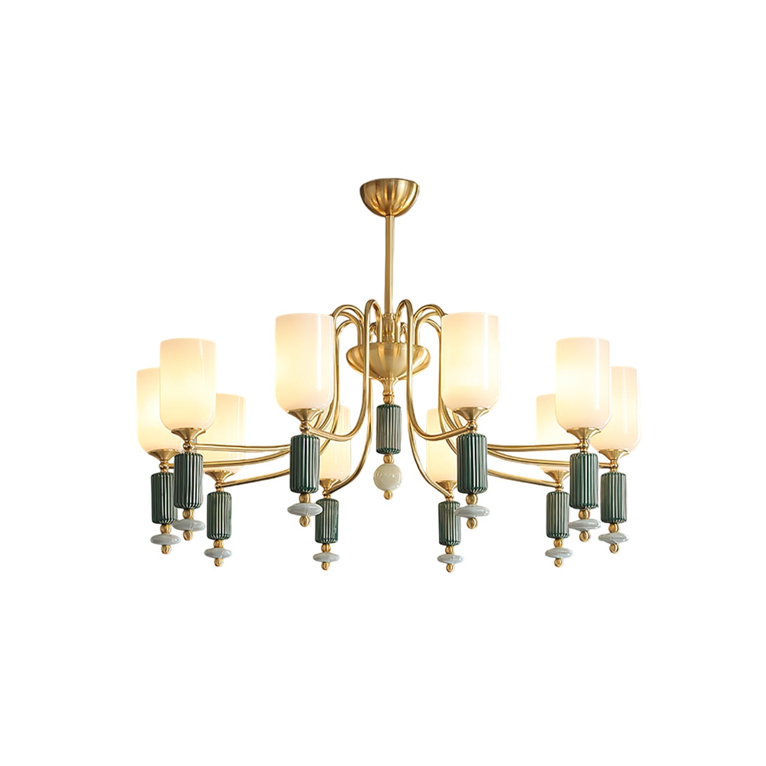 Luceren Ceramic Chandelier - Vakkerlight