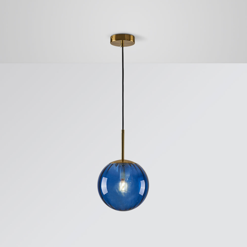Valentina Suspension Boule Moderne, Métal/Verre