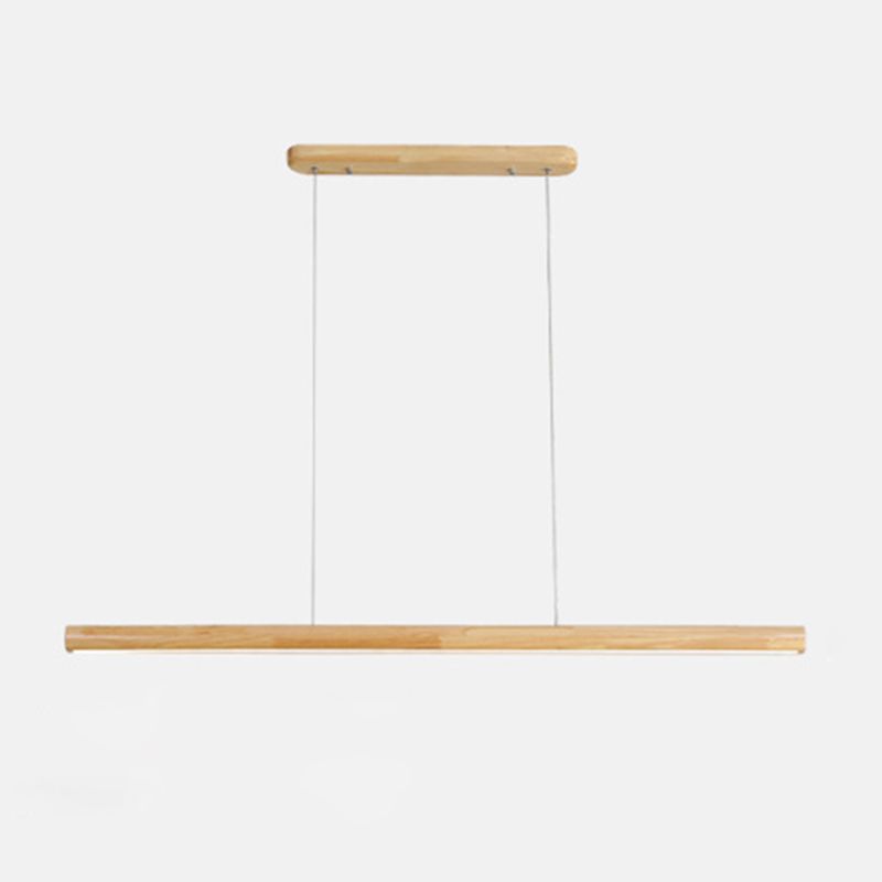 Muto Moderne LED Suspension Métal Bois Chambre à coucher Salon