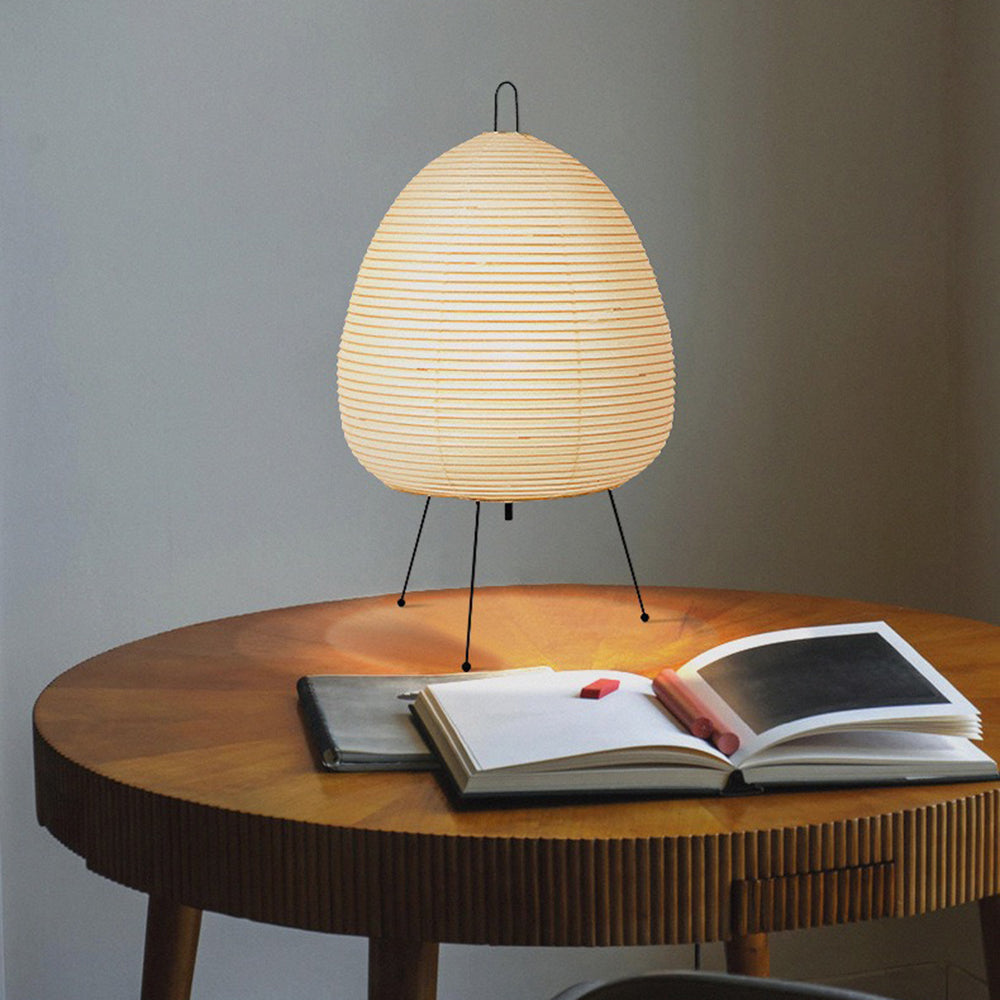Ritta Intérieur Lampadaire Moderne Papier/Métal Blanc Salon/Bureau