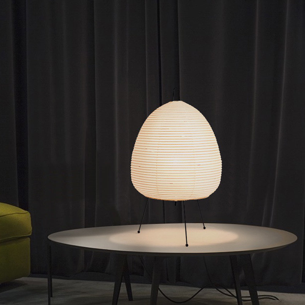 Ritta Intérieur Lampadaire Moderne Papier/Métal Blanc Salon/Bureau