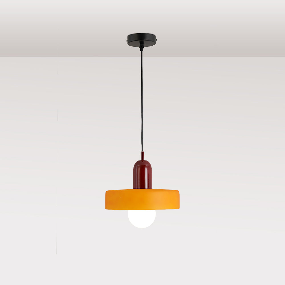 Valentina Suspension Ronde Vintage Verre Salon