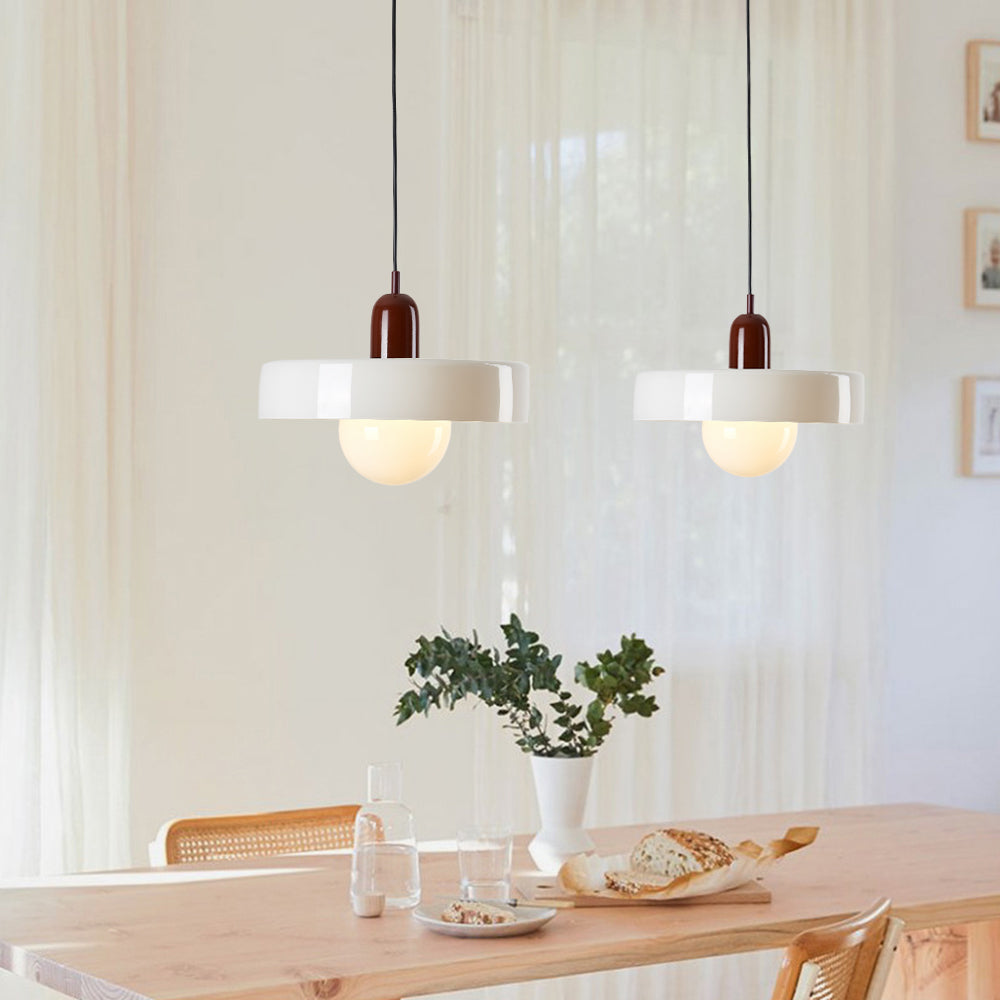 Valentina Suspension Ronde Vintage Verre Salon