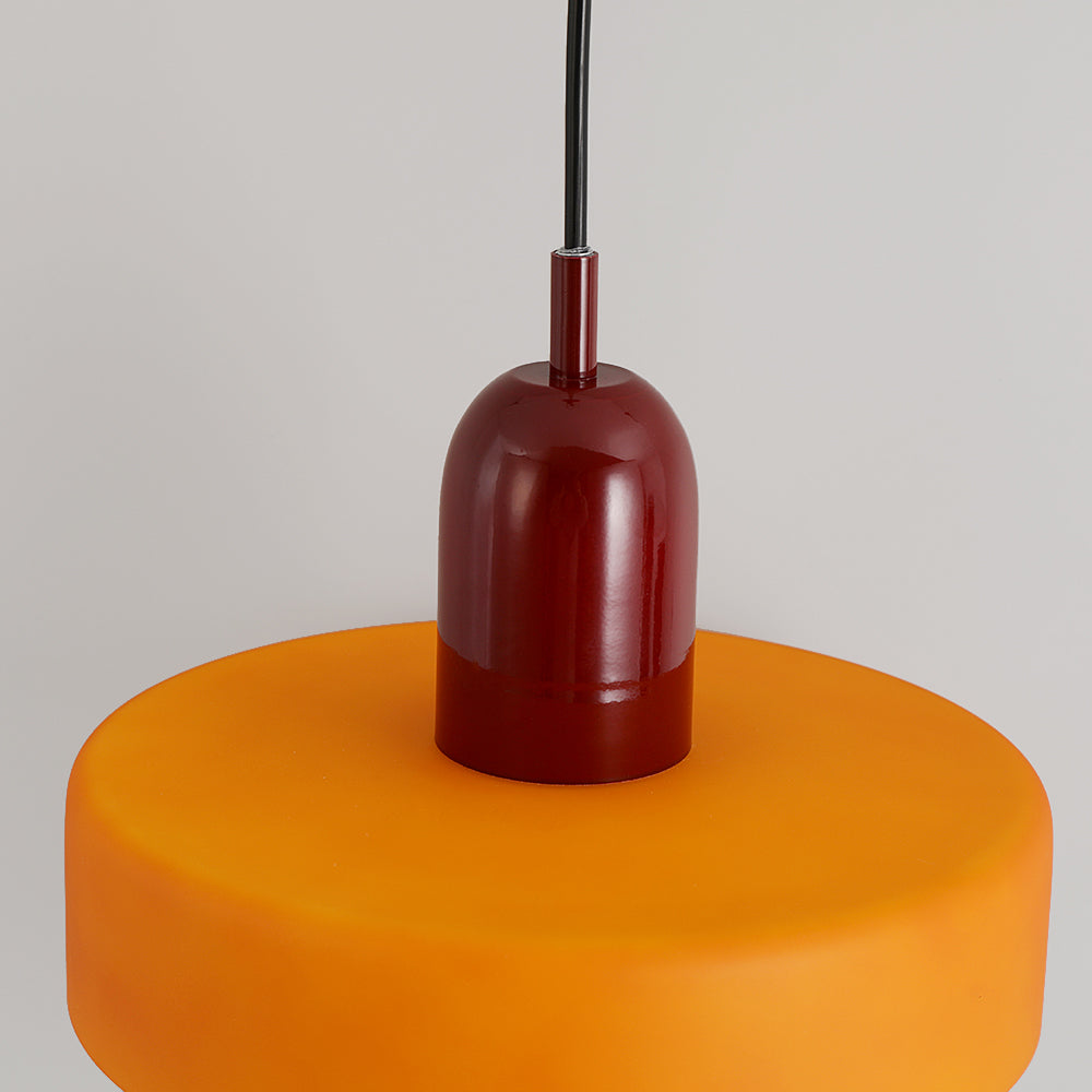 Valentina Suspension Ronde Vintage Verre Salon