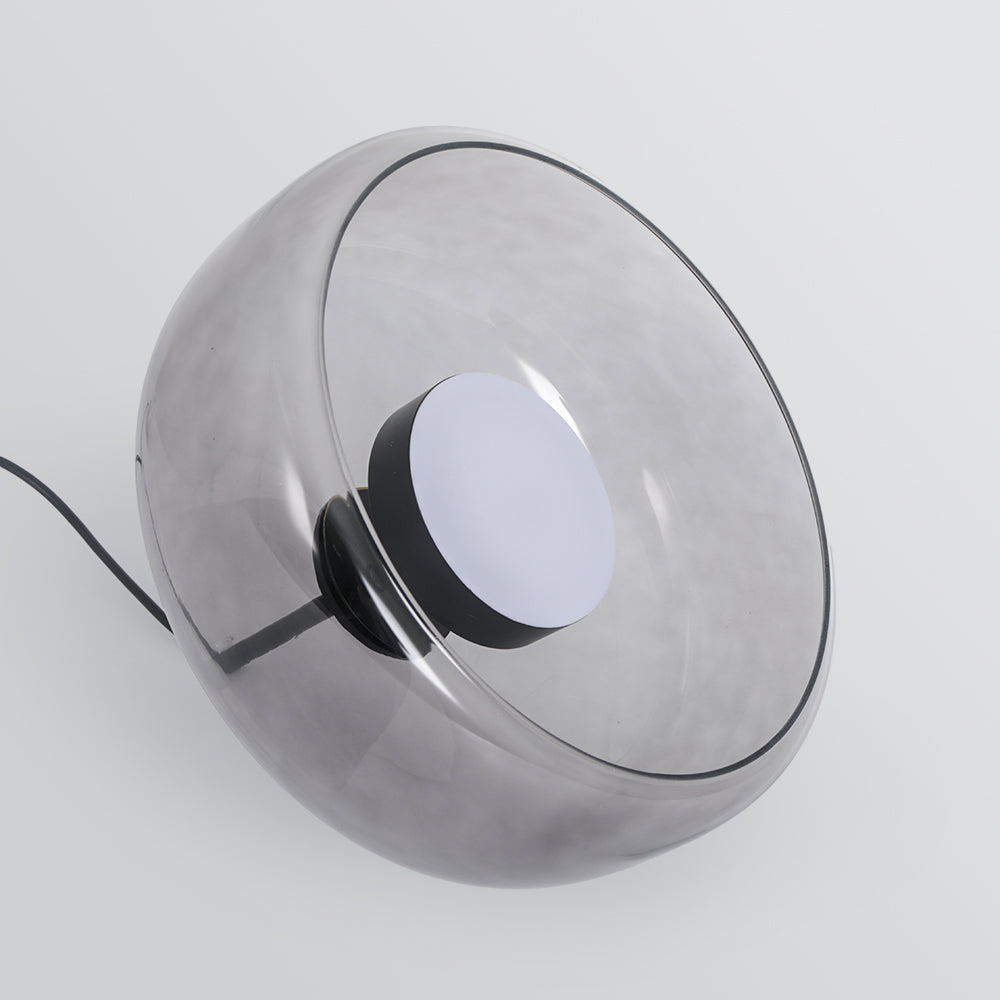 Valentina Suspension Cylindre Moderne Verre, Claire/Grise Fumée/Ambre