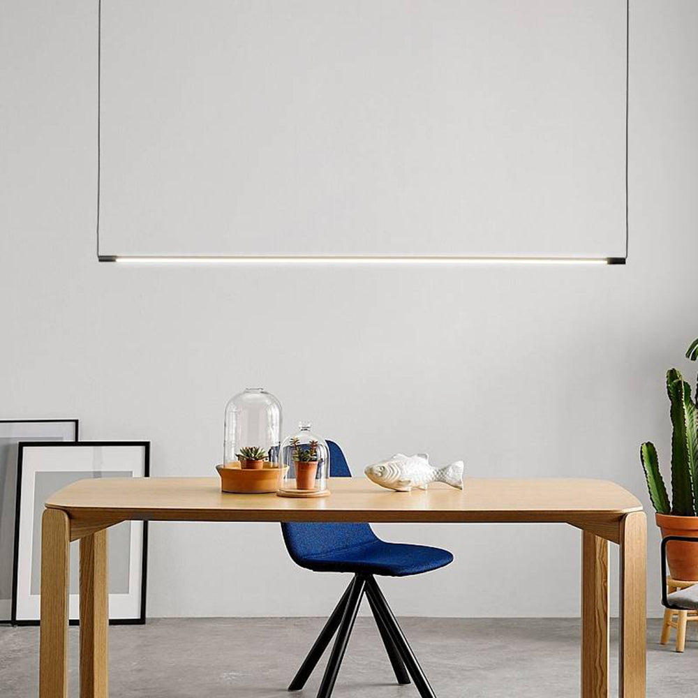 Arisha Suspension Linéaire Minimaliste Noir Chambre