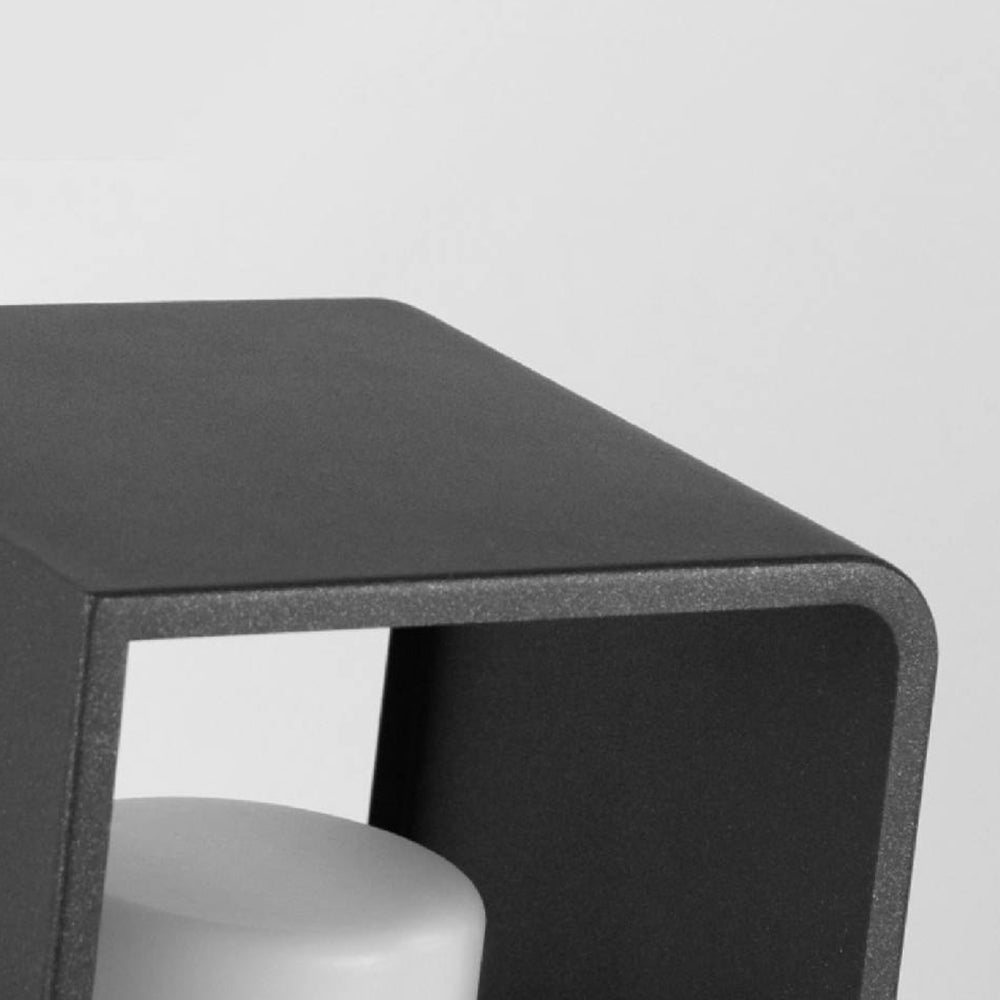 Ray Lampadaire Solaire Bougie Moderne, Métal, Noir, Allée