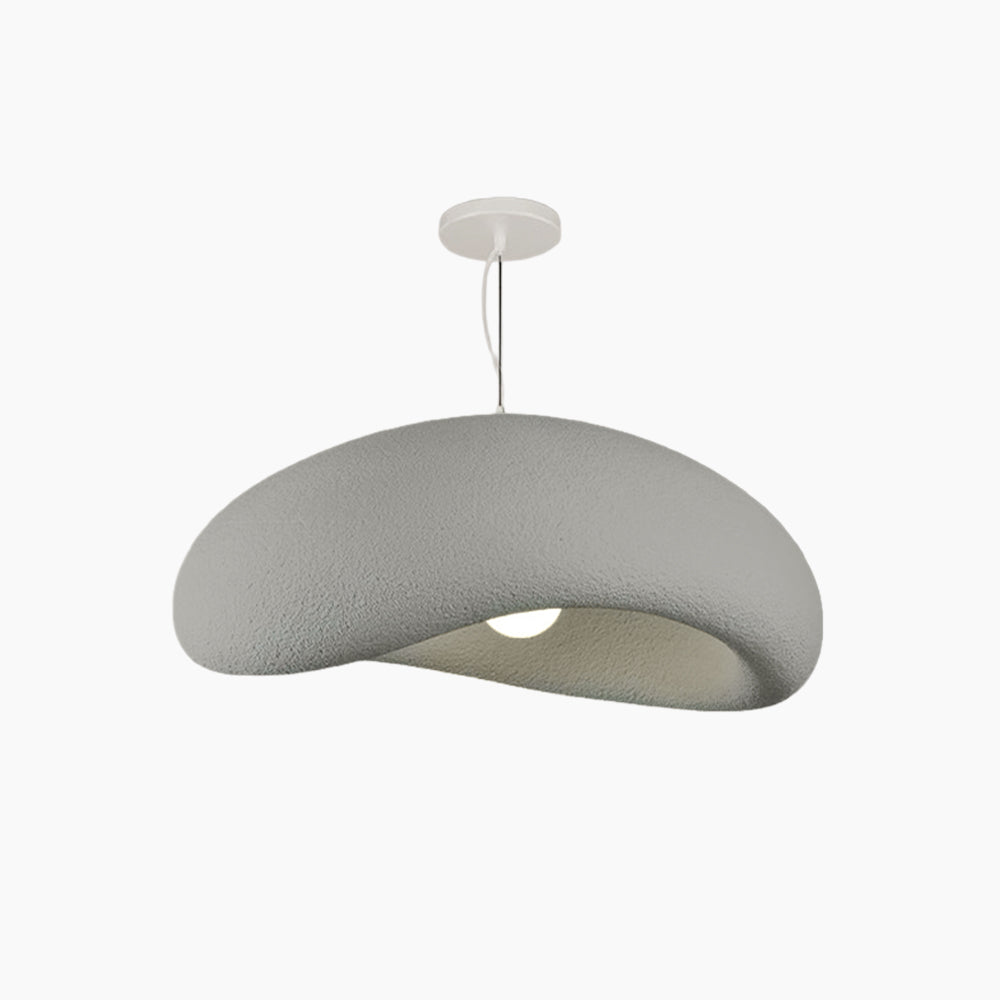 Avi Suspension Pavé Contemporaine, Metal/Polystyrène, Bleu/Gris, Chambre