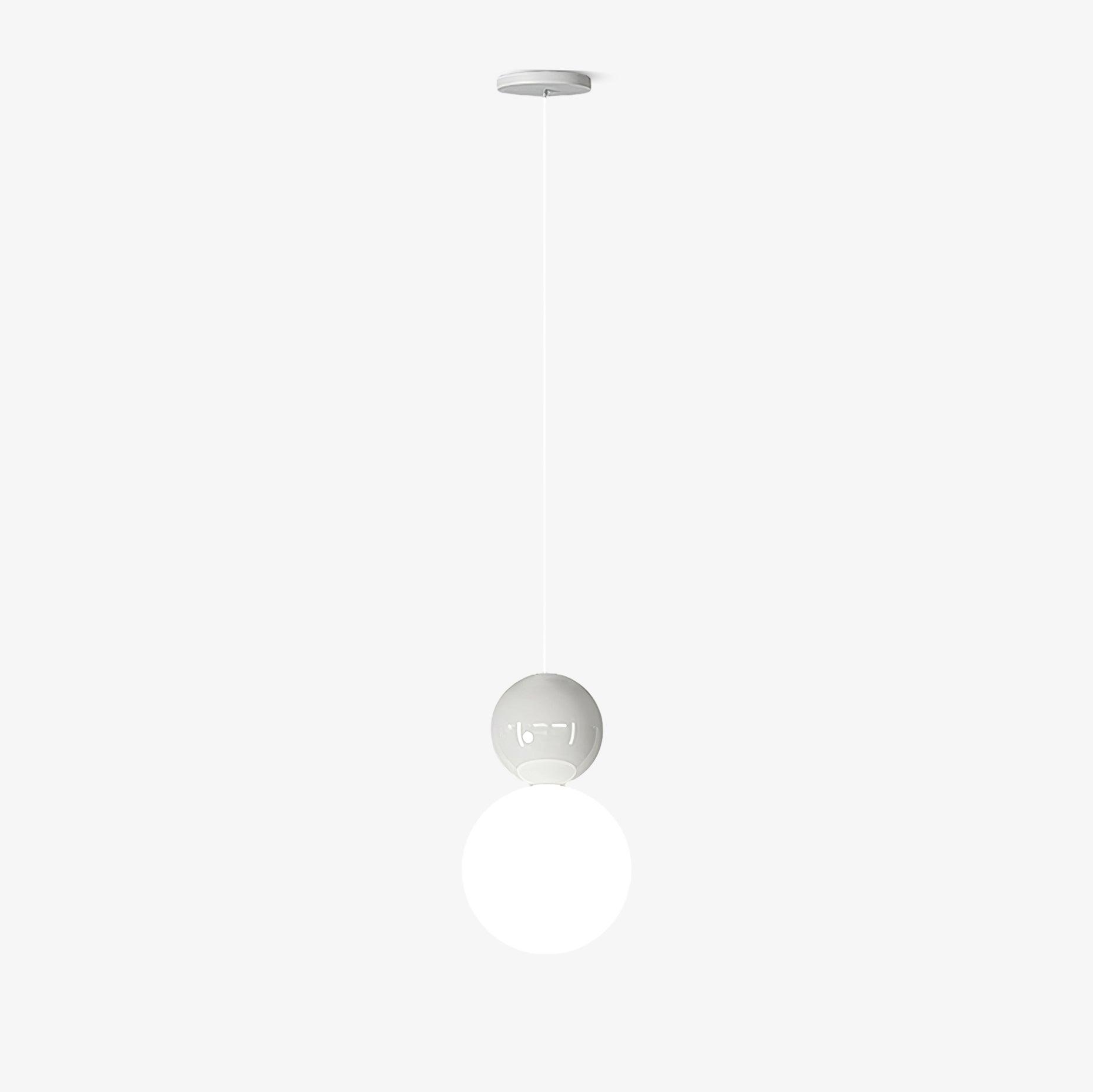 Acrylic Two Ball Pendant Light - Blowlighting