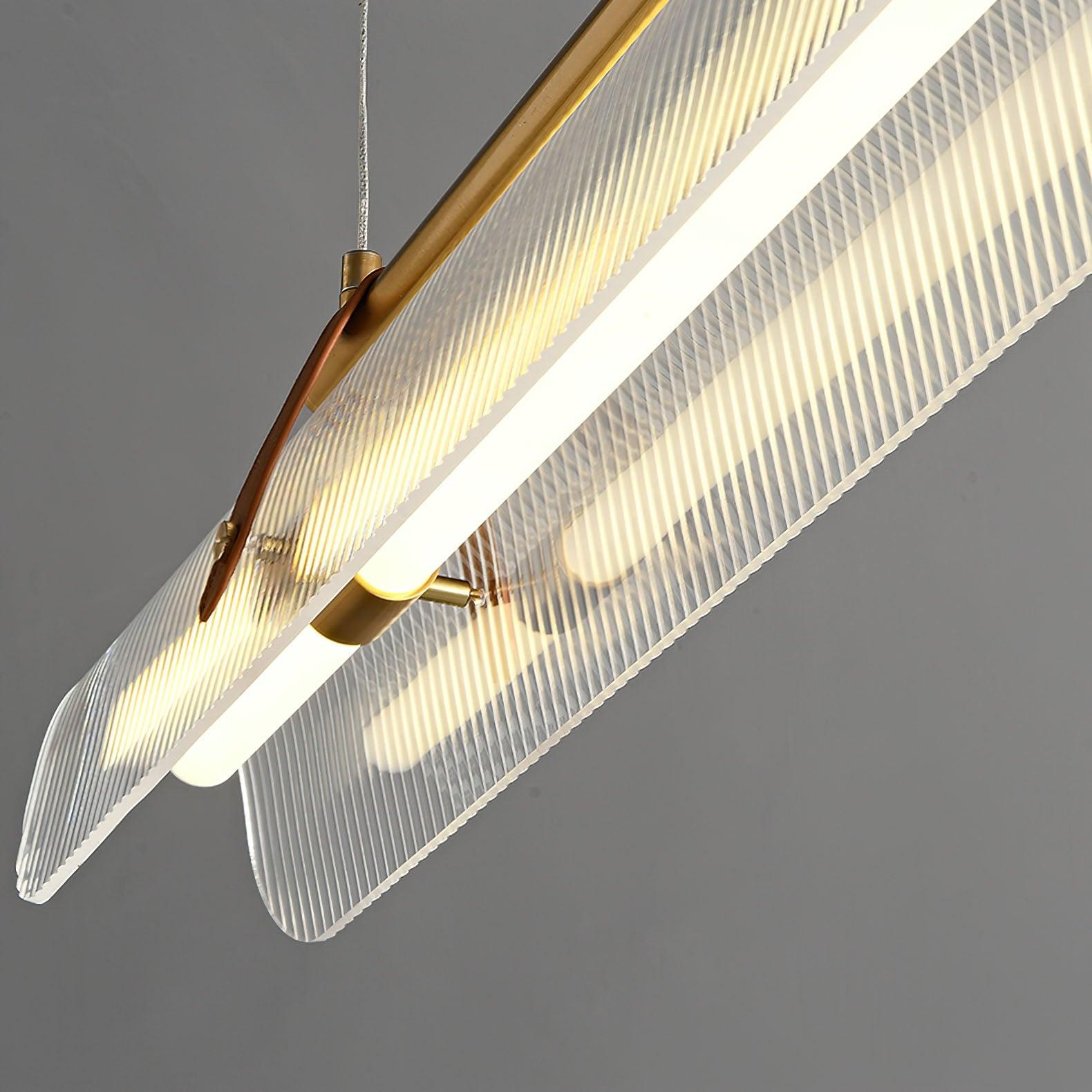 Acrylic Linear Chandelier - Blowlighting