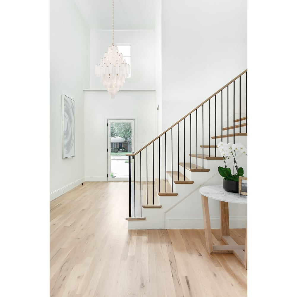 Aurora Diamond Chandelier Glass Tube Layered Amber - Letslighting