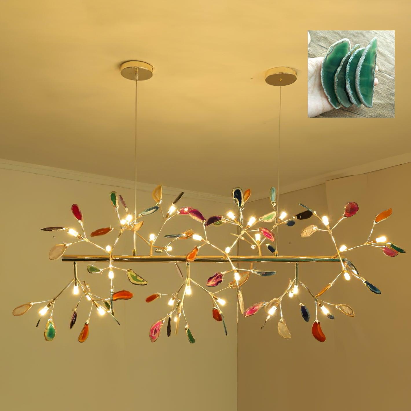 Agate Flake Chandelier - Blowlighting