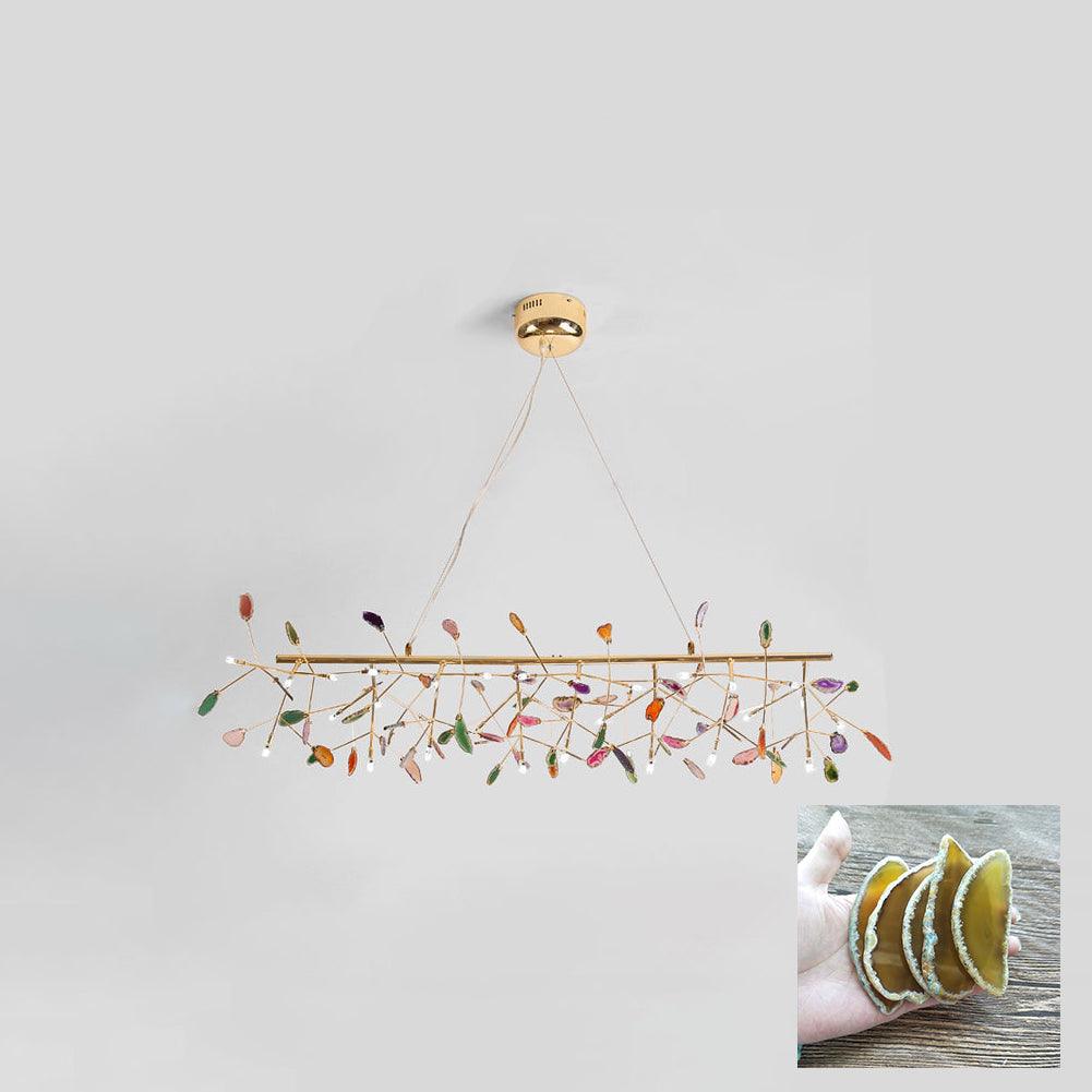 Agate Flake Chandelier - Blowlighting