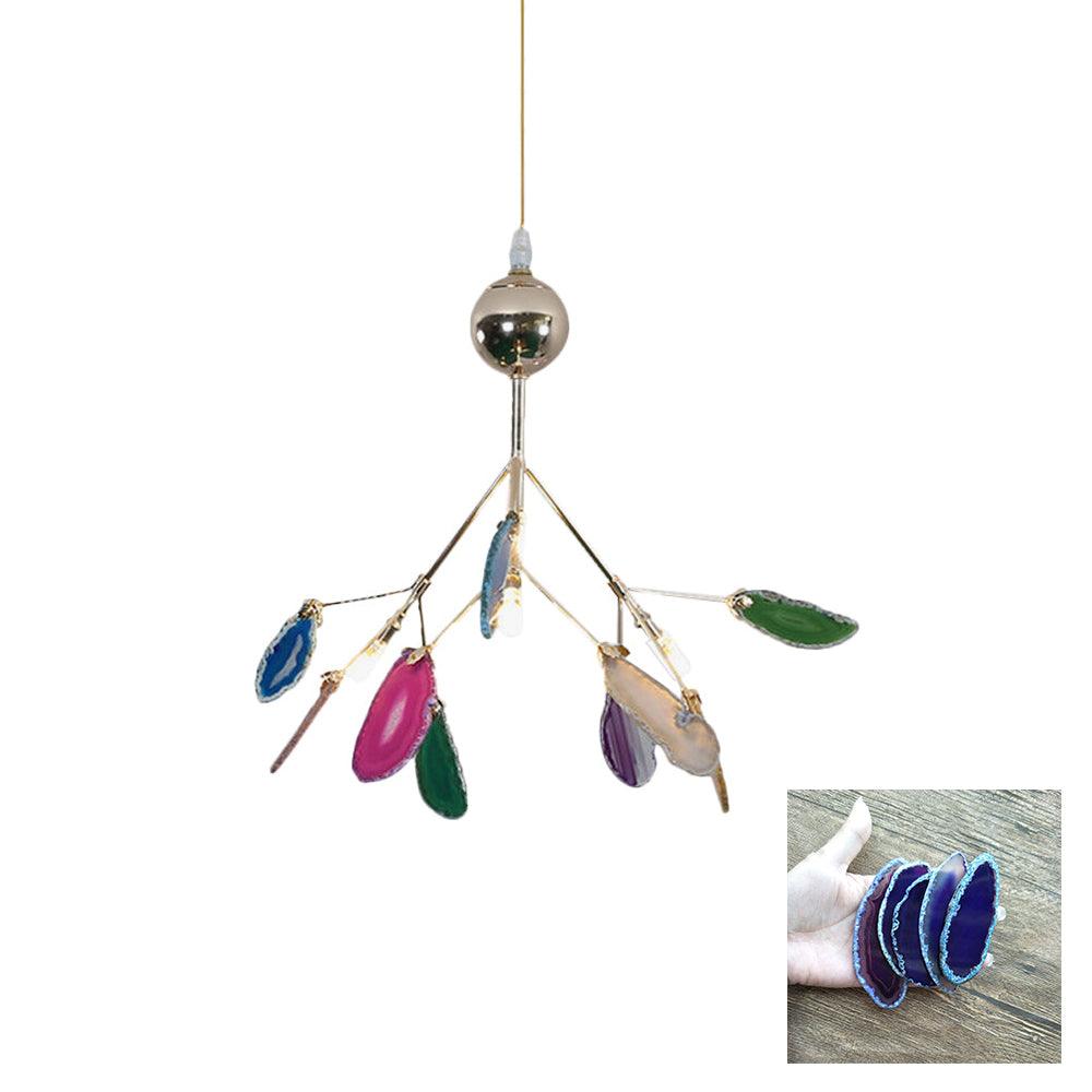 Agate Flake Chandelier - Blowlighting