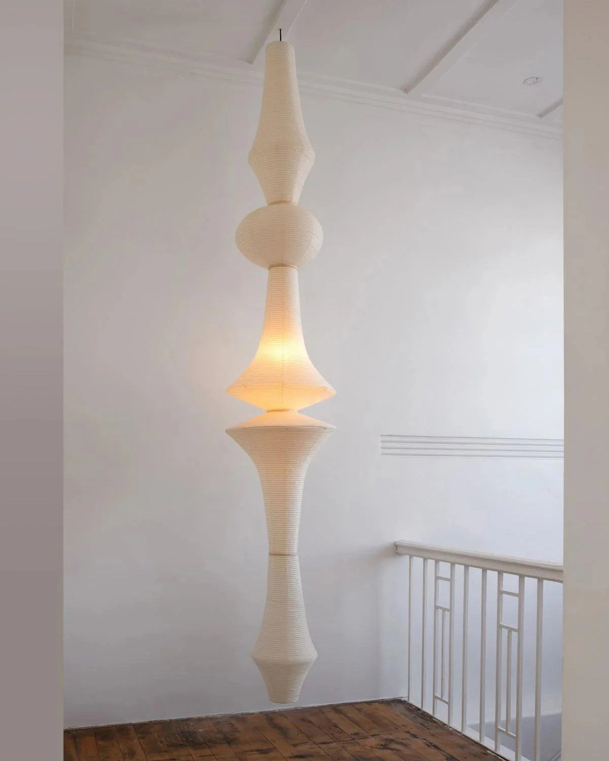 Zyora Sculptural Paper Pendant Lamp - Letslighting