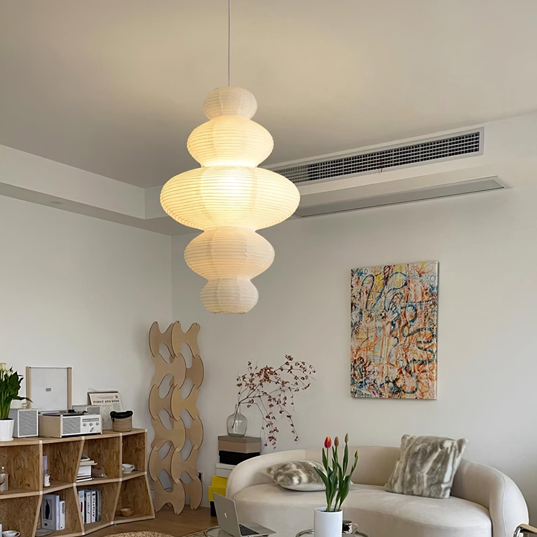 Akari Juni Pendant Swag Lamp - Blowlighting