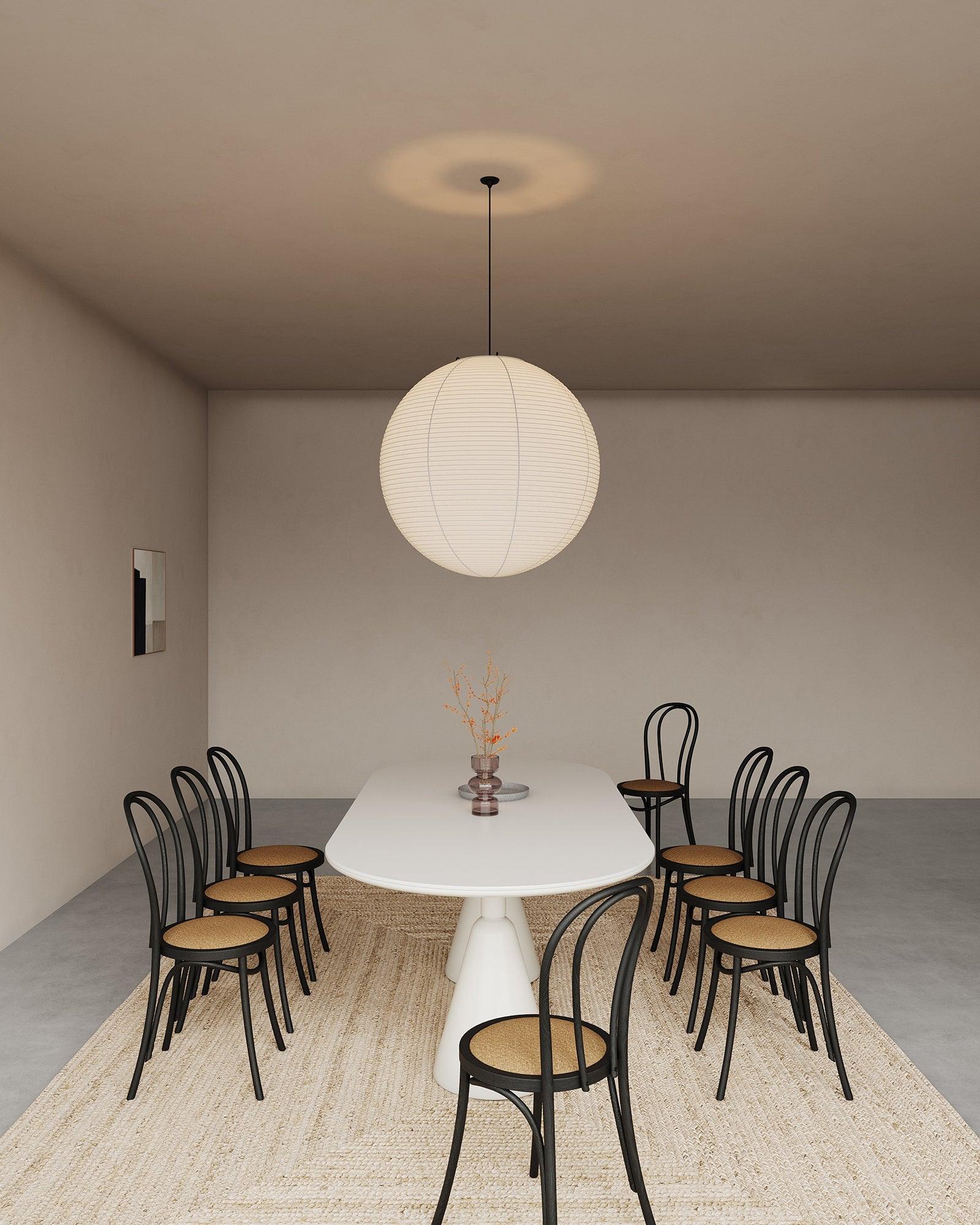 Washi Paper Round Series Pendant Lamp - Blowlighting