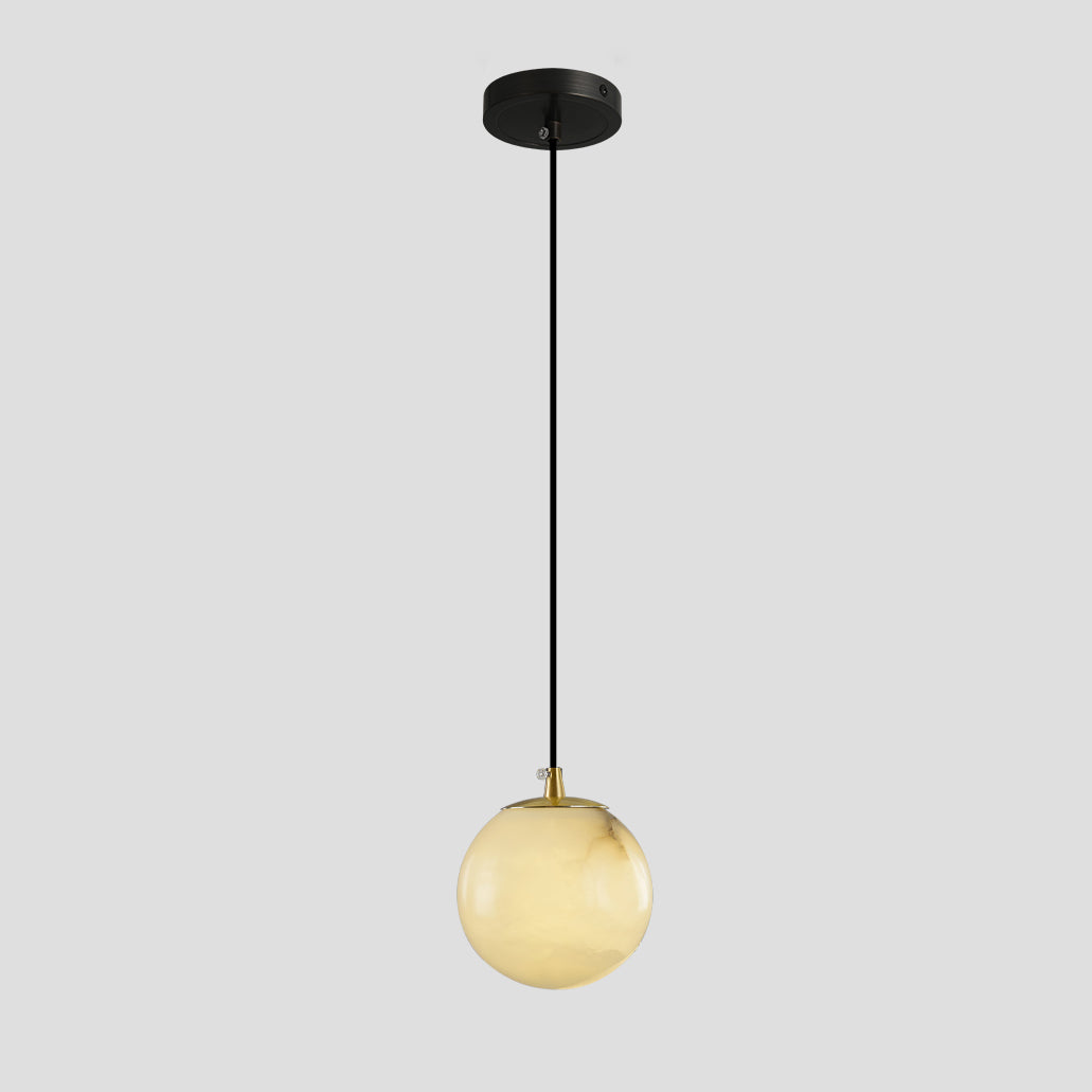 Gloruvye Balls Modern Cluster Metal Chandelier - Lamp Copper