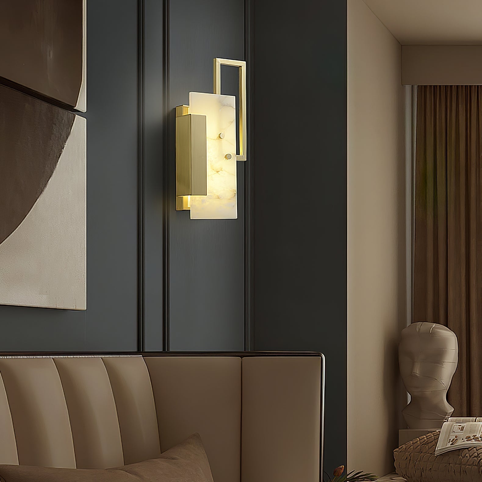 Orion Alabaster Wall Lamp - Letslighting