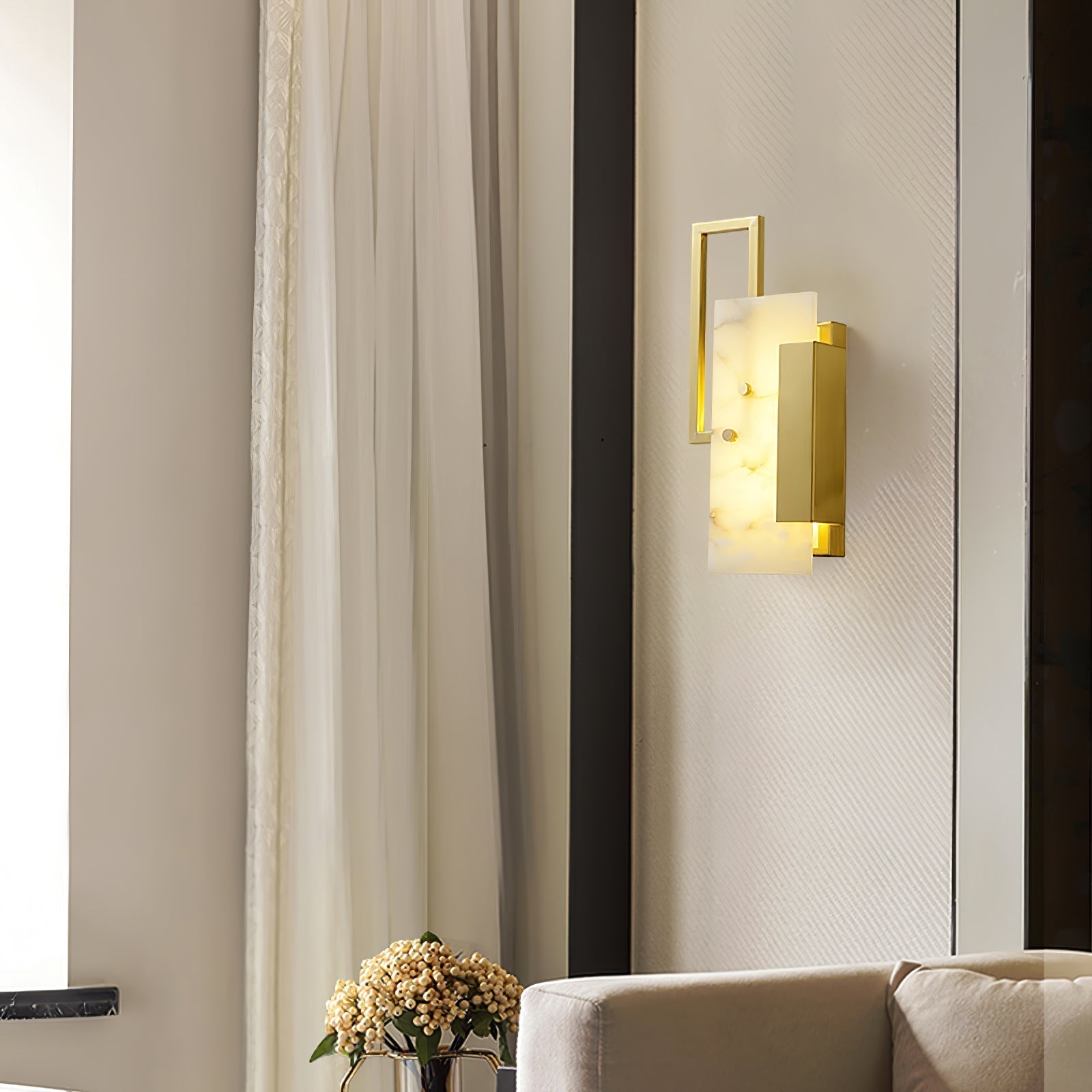 Orion Alabaster Wall Lamp - Letslighting