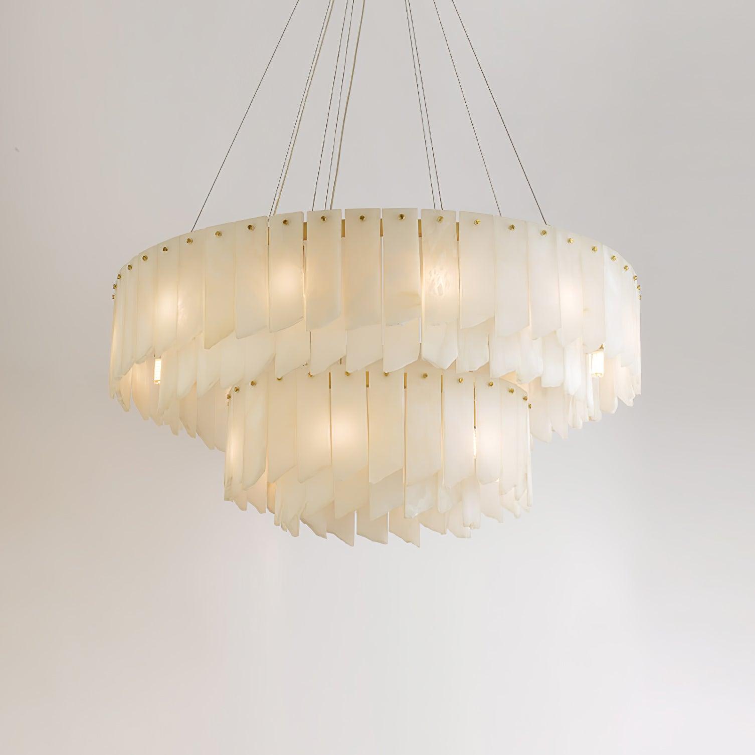 Vevelila Alabaster Chandelier - Letslighting