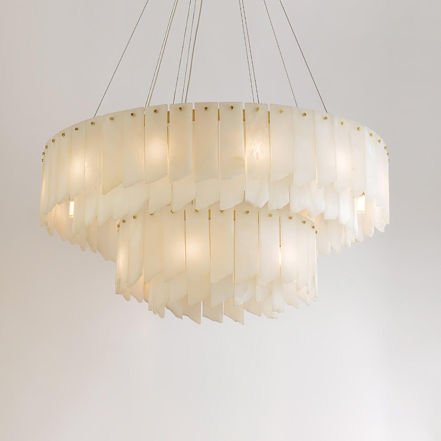 Vevelila Alabaster Chandelier - Letslighting
