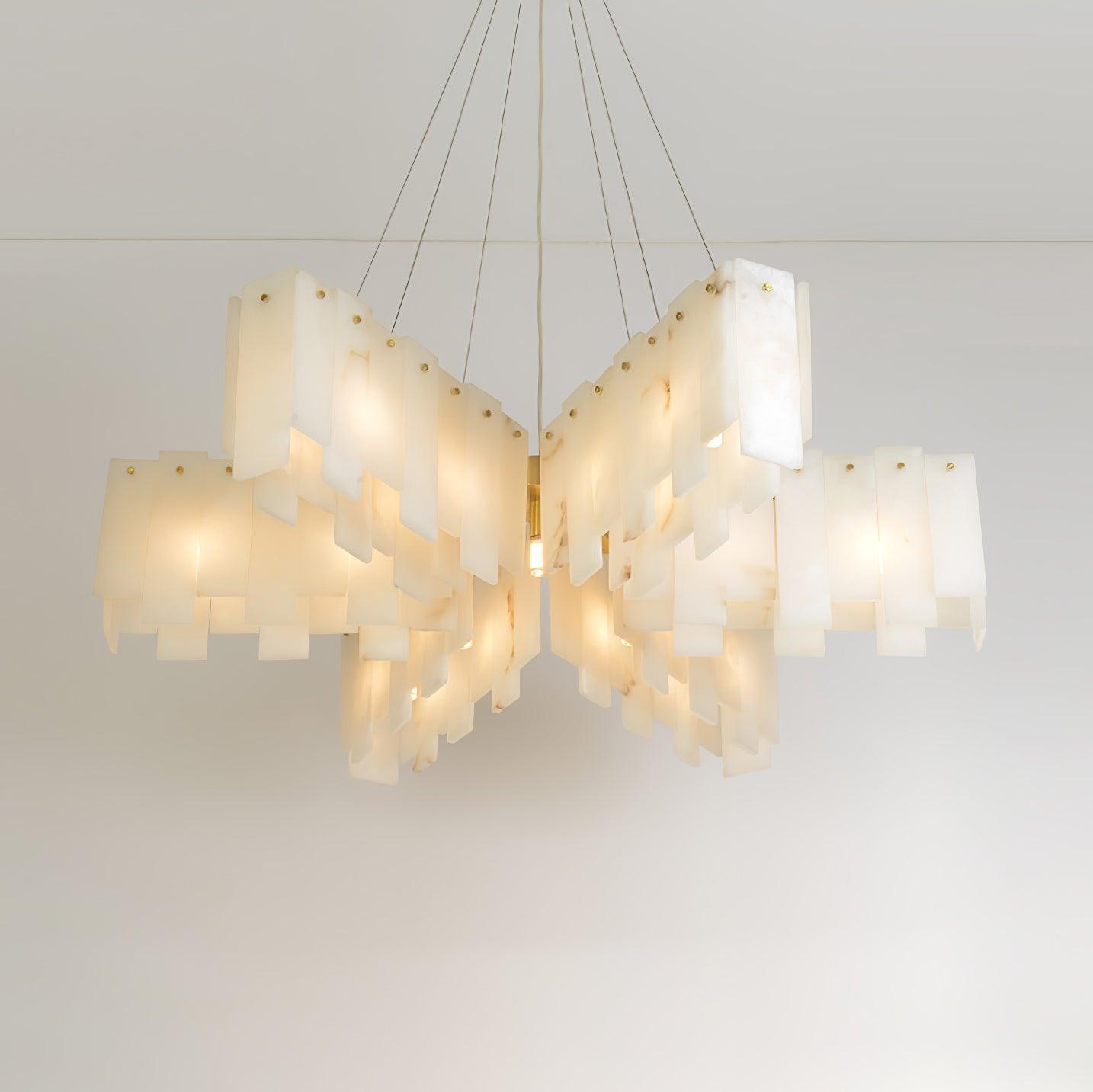 Vevelila Alabaster Chandelier - Letslighting