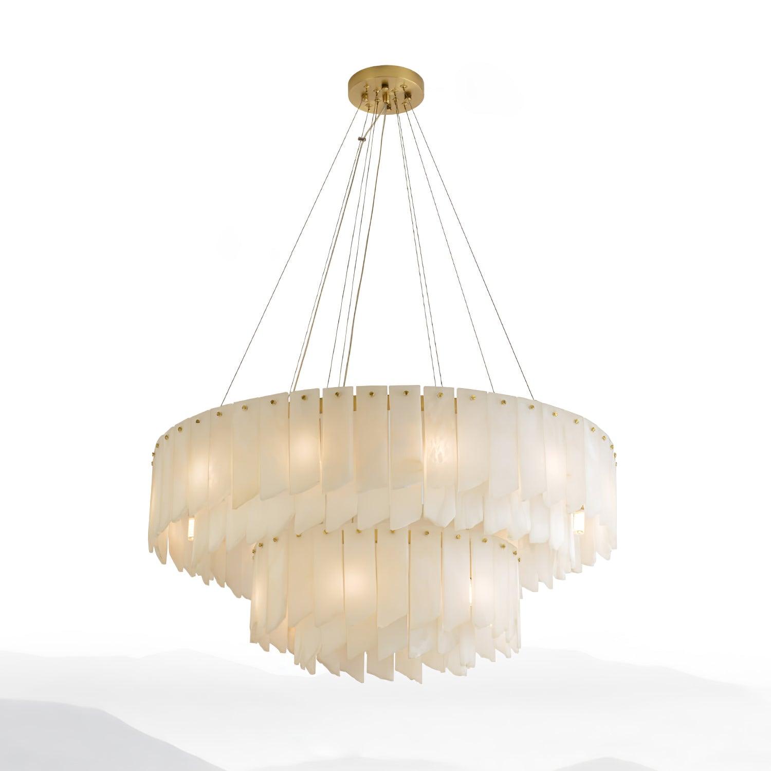 Vevelila Alabaster Chandelier - Letslighting