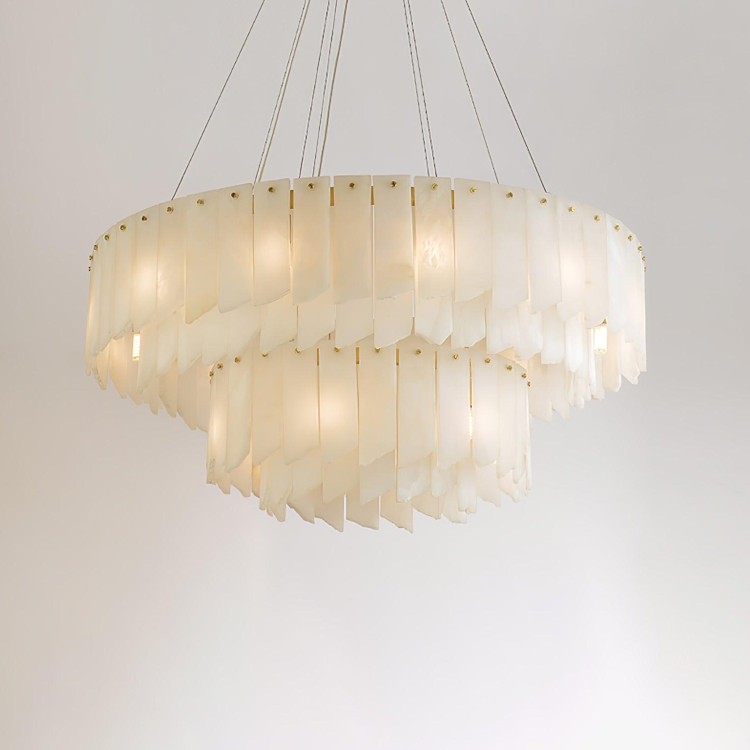 Vevelila Alabaster Chandelier - Letslighting