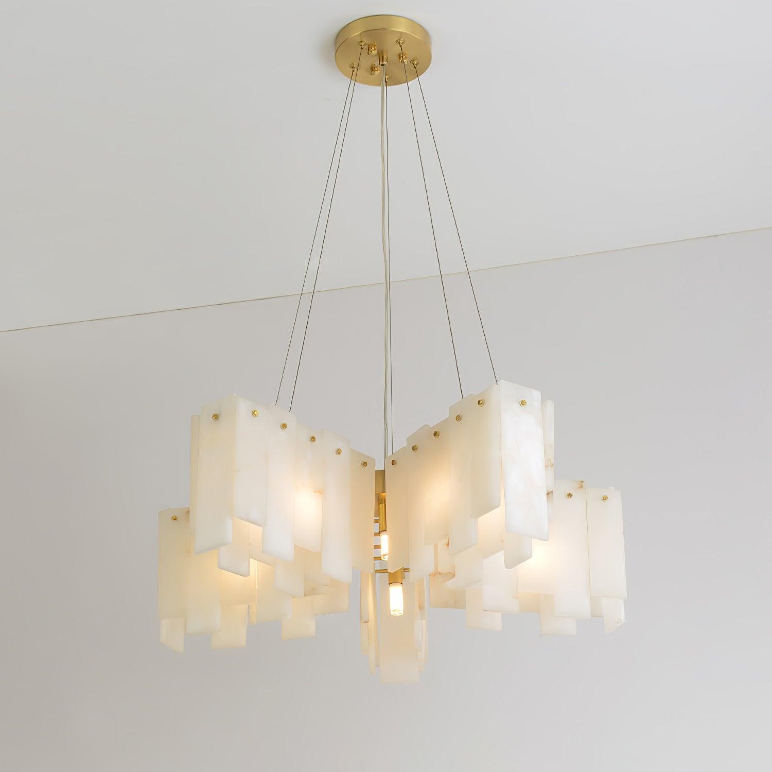 Vevelila Alabaster Chandelier - Letslighting