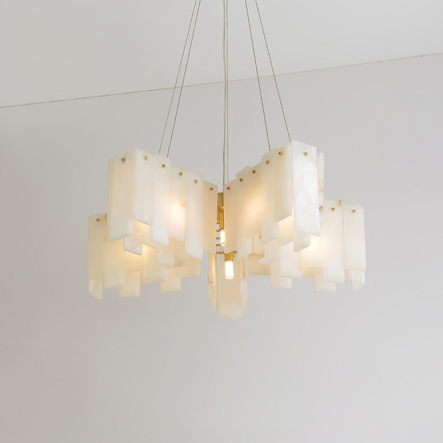 Vevelila Alabaster Chandelier - Letslighting