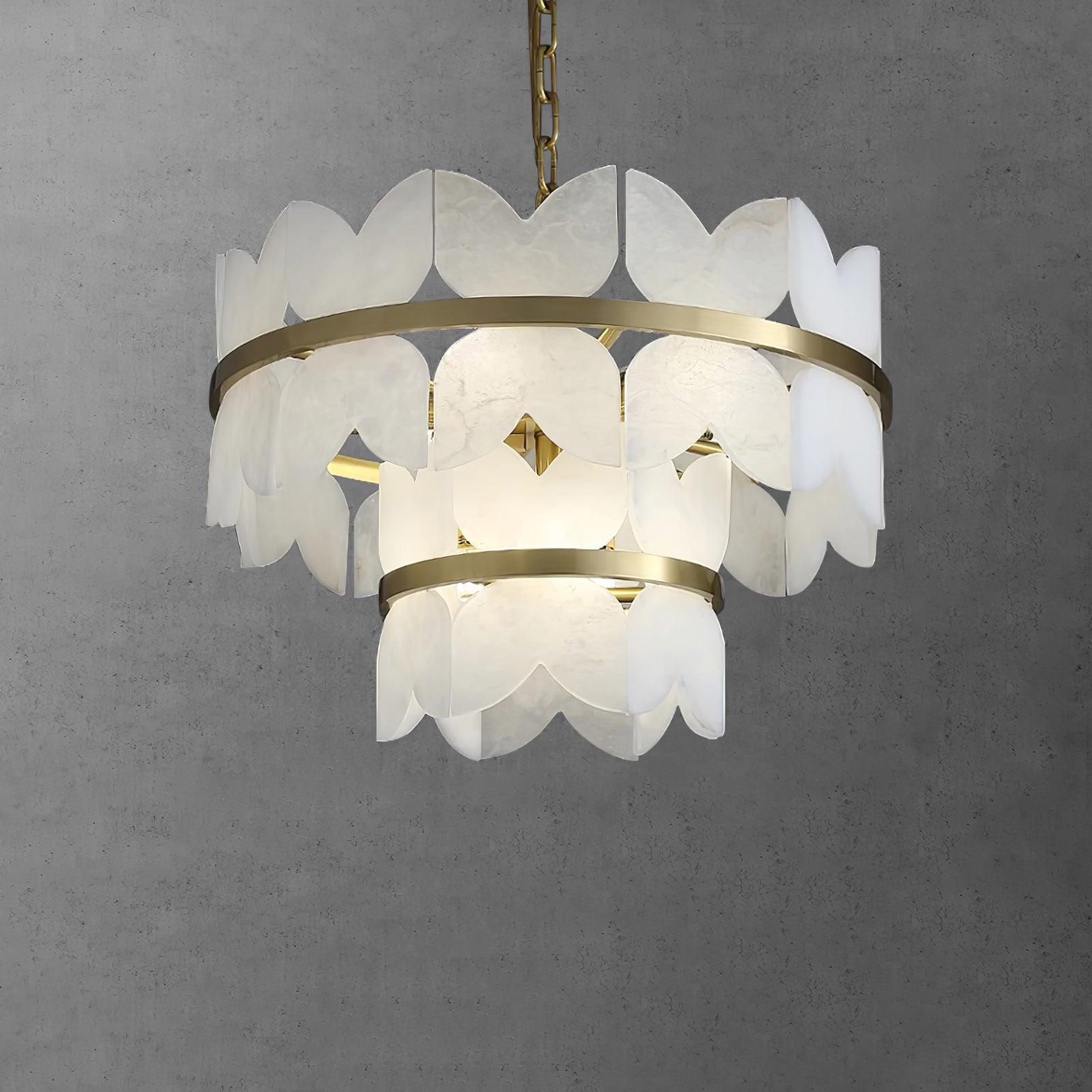 Seraphina Vintage Alabaster Chandelier - Letslighting