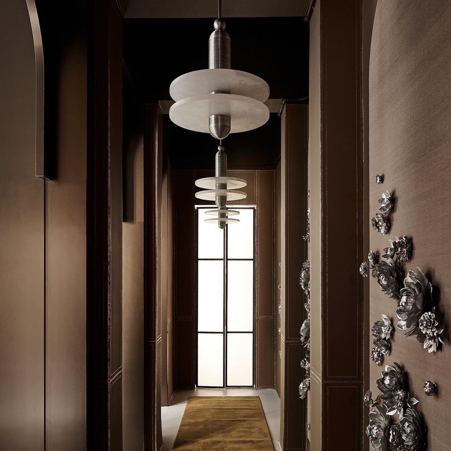 Ildvuvye Individual Creativity Comet Metal Pendant Lamp - Lamp Copper