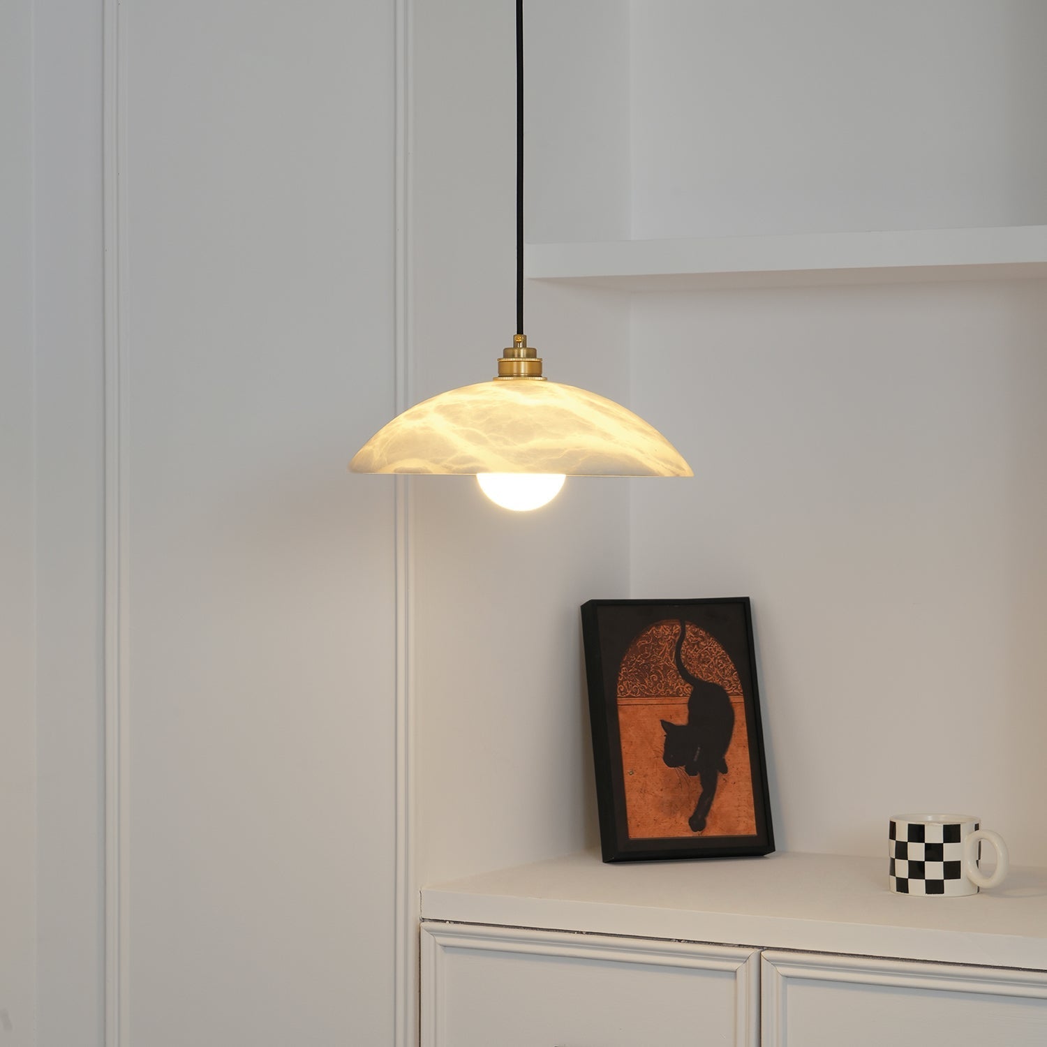 Ljomuvyd Individual Creativity Dome Metal Pendant Light - Lamp Copper