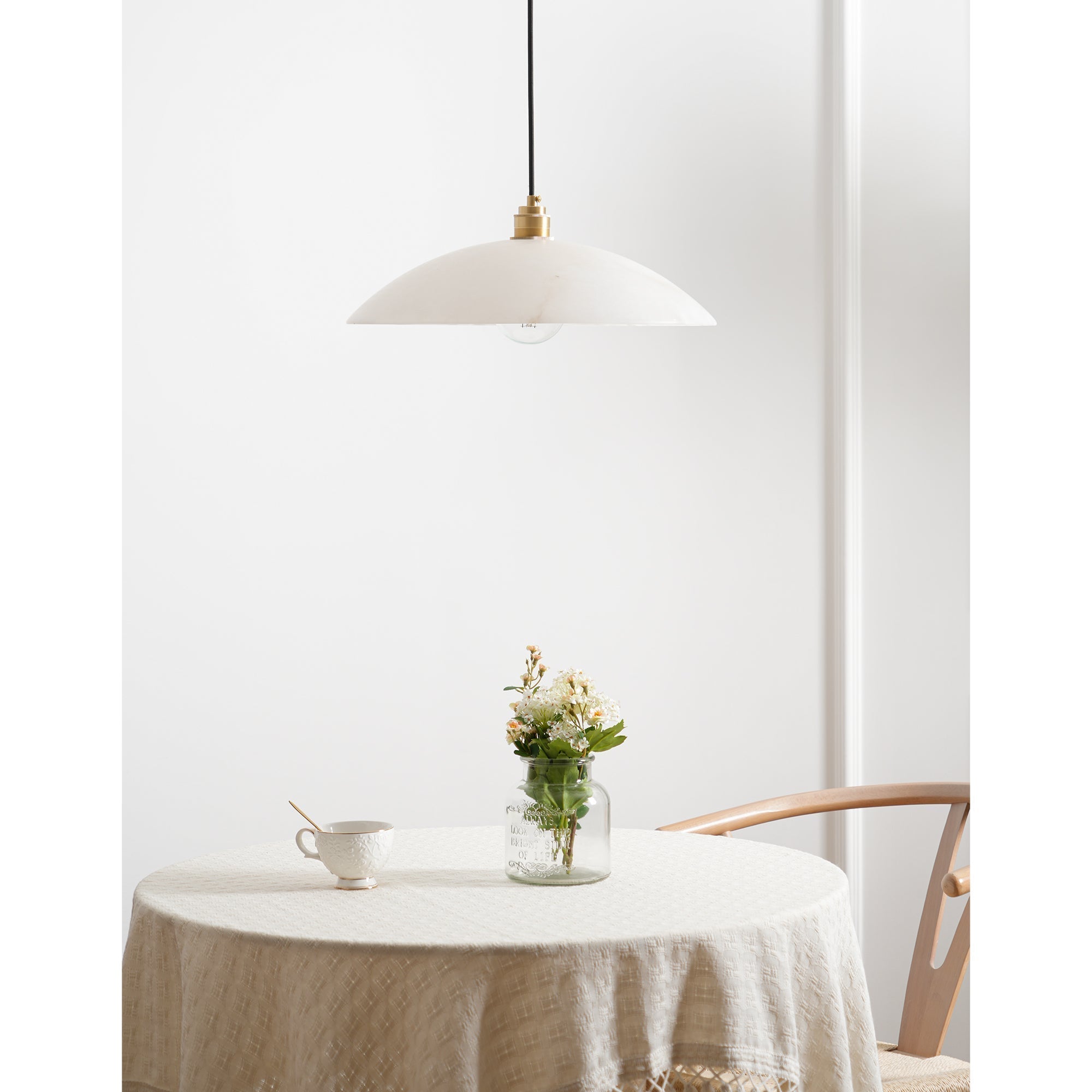 Orcariel Alabaster Pendant Light - Letslighting