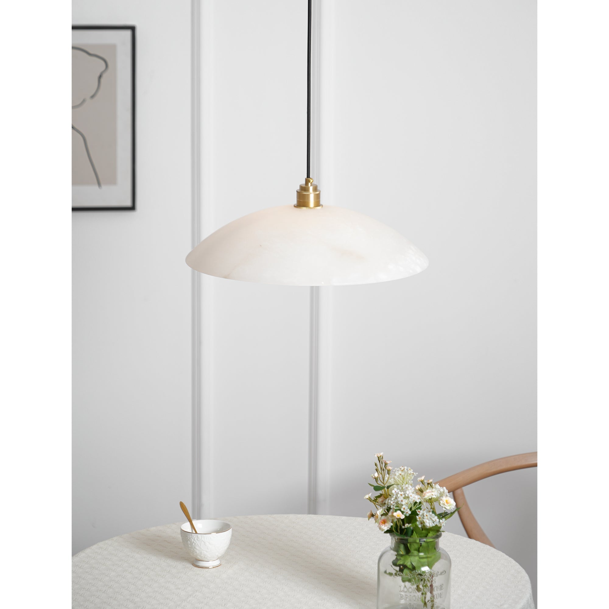 Orcariel Alabaster Pendant Light - Letslighting