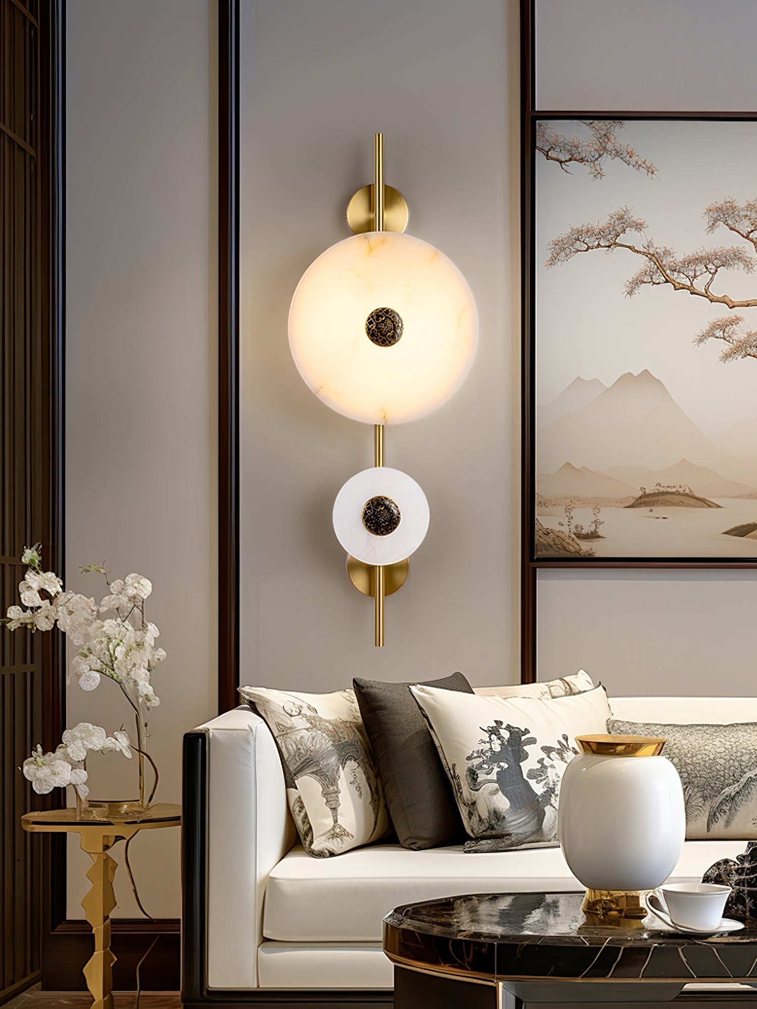 Evadne Alabaster Wall Lamp - Letslighting