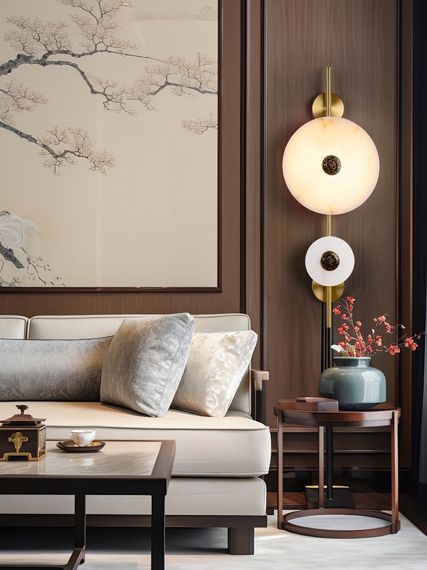 Evadne Alabaster Wall Lamp - Letslighting